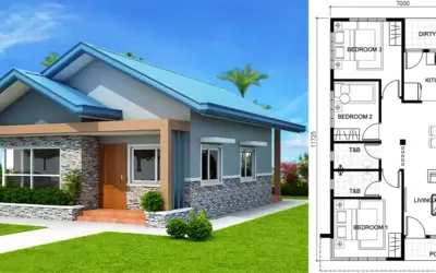 Top 10 Trendy Conceptual Bungalow House Plans for Modern Irish Homes